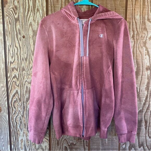 Champion Other - Champion Custom Tie Dye Zipper Hoodie ☯️